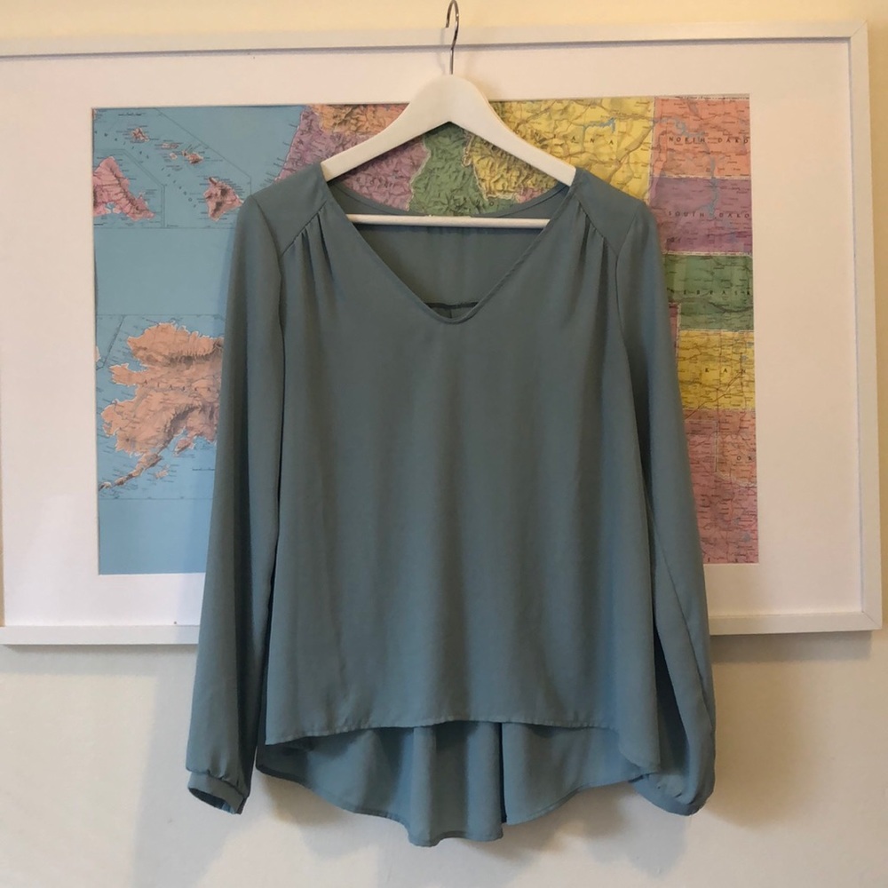 Lush flowy top